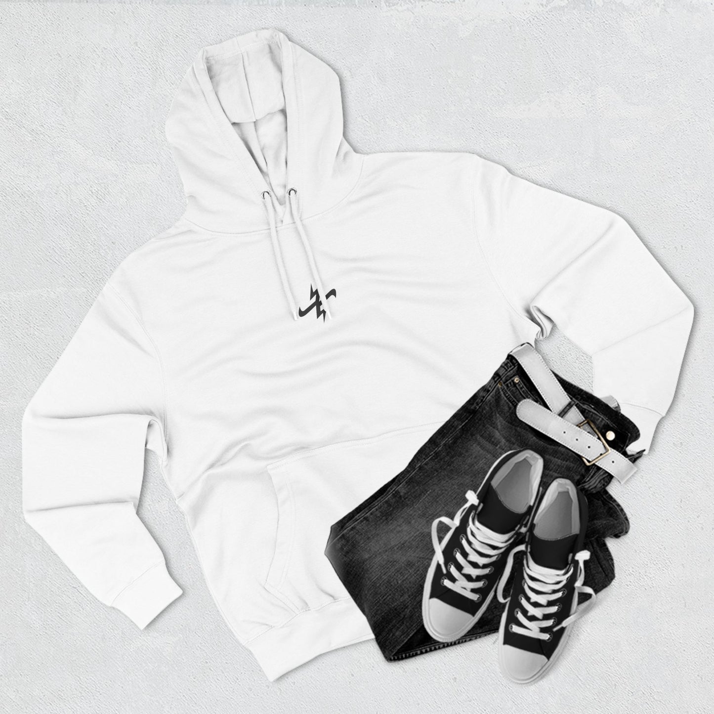 Astro White Hoodie